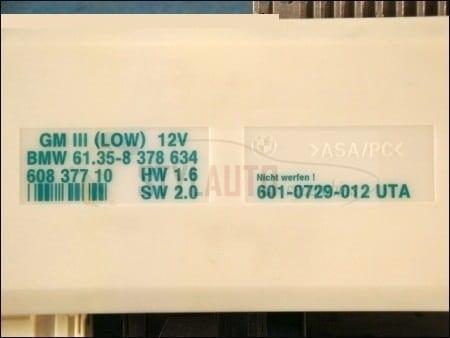 Modulo De Luces Bmw E39-E38 61.35-8 378 634 61358378634