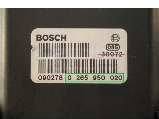 Modulo Abs Alfa Romeo Bosch 0265225033 0 265 225 033 0 265 950 020 0265950020