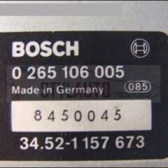 Centralita Abs Bmw E32 E34 Bosch 0 265 106 005 0265106005