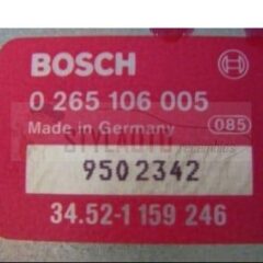 Centralita Bmw E32 Bosch 34521159246 34521157673 0265106005 (Alb)