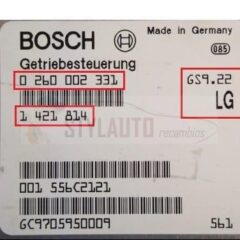 Centralita Caja Cambios Bmw 750i E38 Bosch 0260002331 0 260 002 331