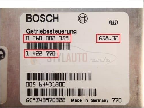Centralita Caja De Cambios Bmw 525-E39 Bosch 0260002359 0 260 002 359 1422770