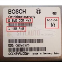 Centralita Cambio Aut Bmw E38 E39 0260002465 1422942 0 260 002 465