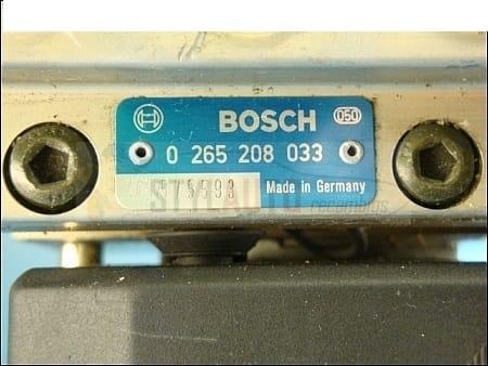 Modulo Hidraulico Abs Alfa 145 Bosch 0265208033 0 265 208 033 Alfa-Romeo Fiat (Int)
