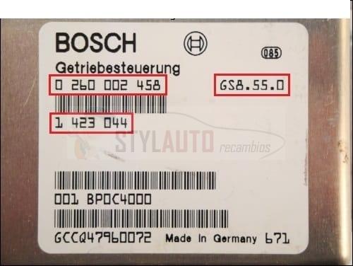 Centralita Cambio Aut Bmw E38 E39 Bosch 0260002458 0 260 002 458