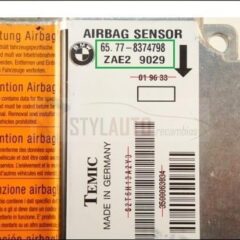 Centralita De Airbags Bmw E36-E38-E39 65778374798 65778374798 / 65.77-8374798 /