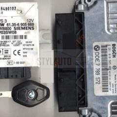 Kit Centralita Ecu Bmw 320d 150cv Bosch 0 281 010 565 010281010565 Key