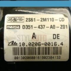 Bomba Abs Ford 2s612m110cd Mazda D351437a0z01 Ate 10020600164 10096001003 2s61-2m110-Cd