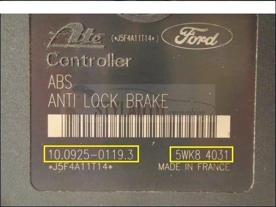 Bomba Hidraulica Abs Ford Focus 2m51-2m110-Ee 2m512m110ee