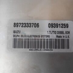 Centralita Ecu Opel 1.7dti 8972333706 09391259