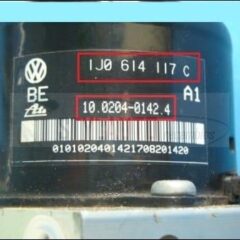 Modulo Abs Audi A3 1j0907379g 1j0614117c Ate 1j0 614 117 C 1j0 907 379 G