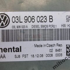 Centralita Motor Golf 1.6 Tdi 03l906023b, 03l 906 023 B Simos Pcr 2.1 5wp42899aa