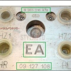 Módulo Hidráulico Abs 0265216478 027300422 Abs Corsa C 0265216478