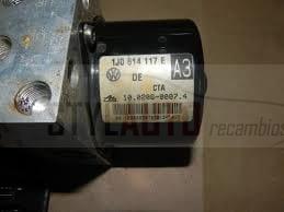Módulo Hidráulico Abs Audi-Vw-Seat 1j0614117e 1c0907379c 1j0 614 117 E