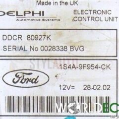 Centralita Ecu Ford Focus 1.8 Tdci 1s4a9f954ck 1s4a-9f954-Ck ddcr80927k delphi