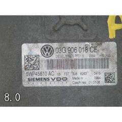 centralita ecu vw passat 2. 0 tdi / 03g906018ce / 03g 906 018 ce / 5wp45610ac