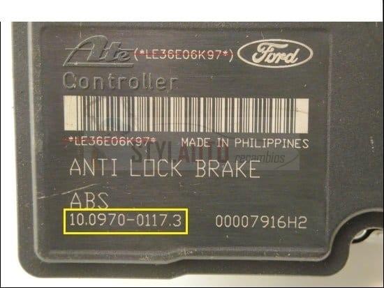 bomba abs ford fiesta fusion 4S61-2M110-CC / Mazda D461-437A0-A / Ate 10.0207-0051.4