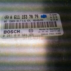 centralita motor MERCEDES VIANO 2.2 220 CDI BOSCH 0281010604, 0 281 010 604, A6111537079, A 611 153 70 79, 6111537079