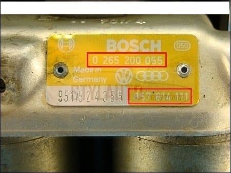 MODULO ABS AUDI QUATTRO Bosch 0265200055 Audi / VW 857614111