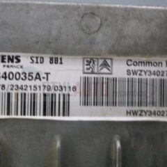 centralita de motor suzuki vitara 2.0 hdi SIEMENS SID 801 SID801 SWZY34027299 HWZY34027299 5WS40035A-T 5ws40035at