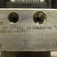 bomba abs peugeot 308 0265951176 0265251442 9666957480 96 669 574 80