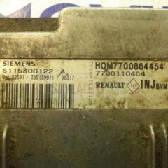 CENTRALITA RENAULT MEGANE HOM7700864454 HOM 7700864454 7700110404 SIEMENS S115300122A S115300122 A 0/02591/385139911/98317