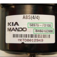 MODULO DE ABS KIA RIO 58970FD100 95610FD330 Mando BH60103900 392AAC1E104 5WY7208B