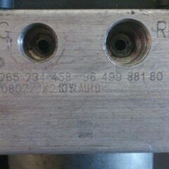 Bomba abs peugeot 307 0265234458 modulo hidraulico abs peugeot 307 cc bosch: 0 265 234 458 / 0265234458