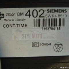 CENTRALITA MODULO CONFORT NISSAN ALMERA 28551BM 5WK4 8513 5WK48513