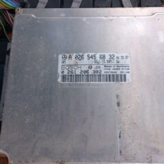 centralita de motor mercedes MERCEDES W210, 208, E430, BOSCH 0 261 206 302, 0261206302, A 026 545 68 32, A0265456832