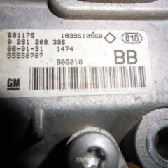 CENTRALITA DE MOTOR OPEL ASTRA H 1.4 BOSCH 0261208396 / 0 261 208 396 / 55558787 / BB / ME 7.6.2.