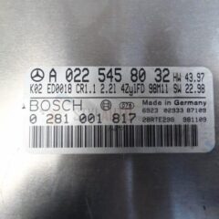 CENTRALITA MOTOR MERCEDES BENZ C-210 220CDI A 022 545 80 32 A0225458032 0 281 001 817 0281001817
