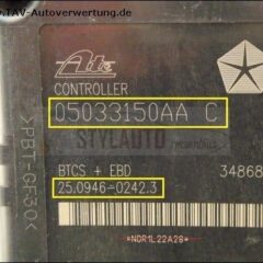 bomba abs Chrysler P05273138AA 05033150AA C Ate 25.0204-0812.4 25.0946-0242.3