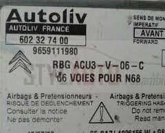 CENTRALITA DE AIRBAGS Citroen Xsara Picasso 1.6 2005 9652276980 9652276980AK AUTOLIV 602 32 74 00