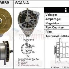 Alternador Man, 0120689522, 0120689540, 0120689541, 81261016081, CA1393IR