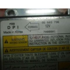 Centralita Crash Sensor / Daewoo Matiz 96603736 96 603 736 7088801