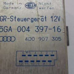 centrlaita tempomat TEMPOMAT CRUISE CONTROL GR-Steuergerät AUDI HELLA 5GA004397-16, 5GA 004 397-16, 4D0907305, 4D0 907 305