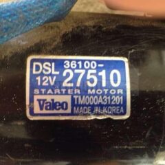 motor de arranque hyundai 1.5 crdi 36100-27510 3610027510