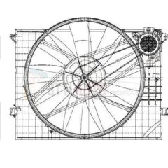 electroventilador nuevo mercedes w220 220 500 00 93 - A 220 500 00 93