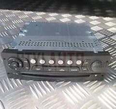 radio PEUGEOT 207 AUTORADIO CD SIEMENS VDO RD4 N1-00 PSA 96639628 XT
