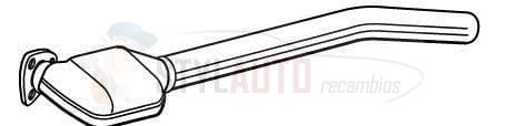 catalizador bmw 320d e46 nuevo 18322246928 - 18327789040 20585 45209D