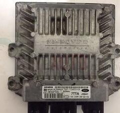 CENTRALITA DE MOTOR FORD FIESTA 1.4 TDCI 7S6112A650EA SIEMENS SID 804 5WS40632A-T, 7S61-12A650-EA 7TTA
