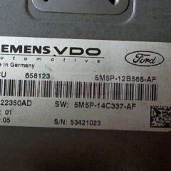 centralita de motor ford focus FORD FOCUS 1.6 SIEMENS 5WP22350AD, 5M5P-12B565-AF, 5M5P12B565AF,