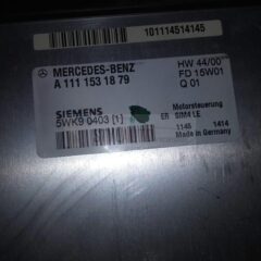 CENTRALITA DE MOTOR MERCEDES W203 W210, A 111 153 18 79, A1111531879, SIEMENS 5WK9 0403 [1], 5WK90403