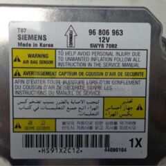 centralita de airbags chevrolet aveo 96806963