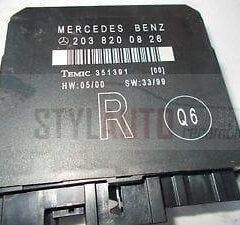 centralita control de puerta mercedes w203 2038200826 203 820 08 26