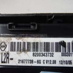 centralita bsi UCH RENAULT CLIO III 8200343732 bcm l2r