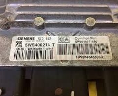 CENTRALITA CITROEN C3 1.4 ECU SID 802 5WS40021IT SW9648971880 HW9643455080 5WS40021I-T
