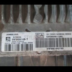 centralita de motor PEUGEOT CITROEN SCUDO 5WS40614B-T SID 803A 5WS40614BT SID803A