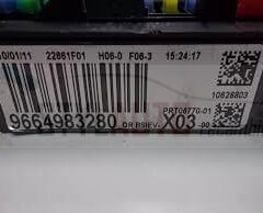 centralita bsi citroen c3 citroen c3 9664983280 / prt06770-01 / prt06770 01 / prt0677001 / bsiev-x03-00